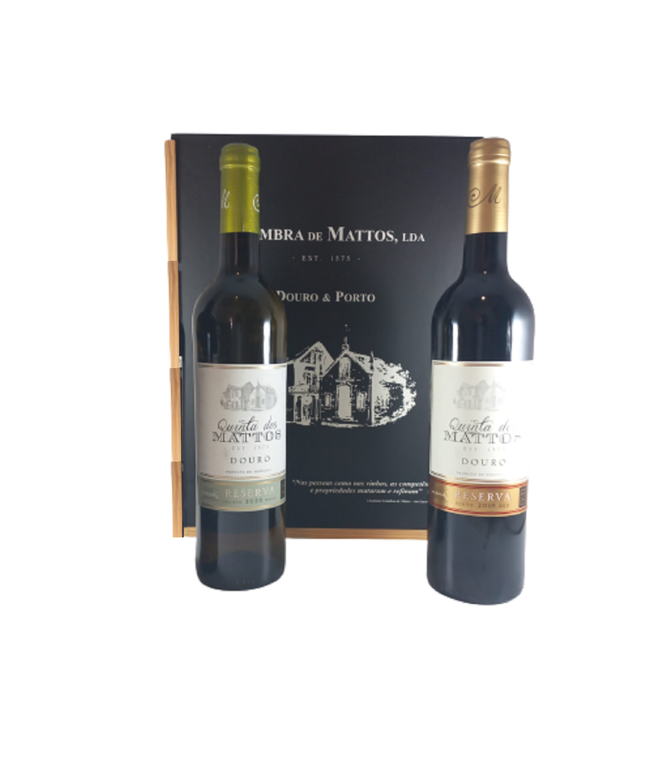 quinta-dos-mattos-reserva-branco-tinto-maduro-douro-caixa-madeira-silva-sergius-garrafeira