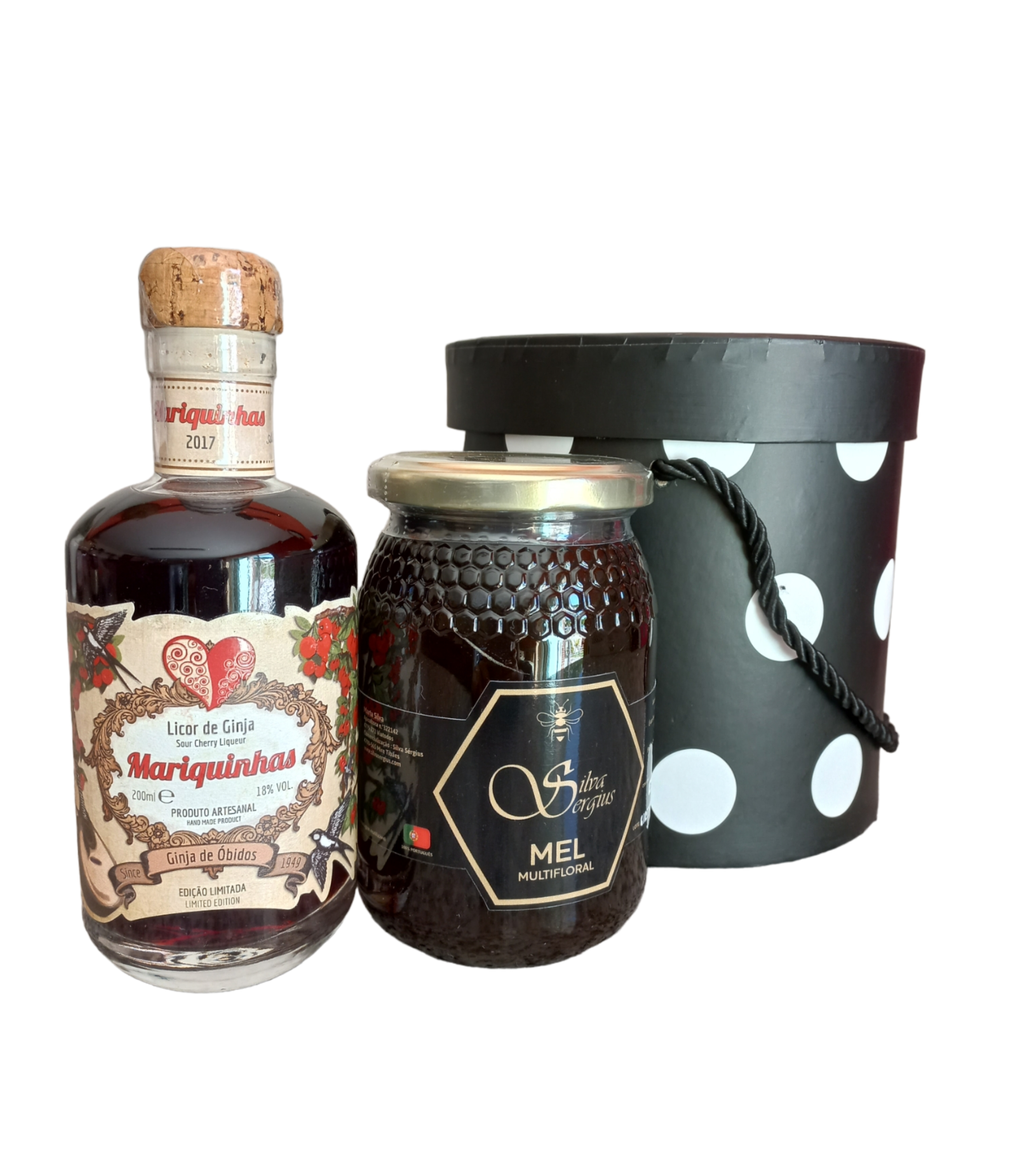 caixa-oferta-giftbox-redonda-licor-ginja-mel-silva-sergius-garrafeira
